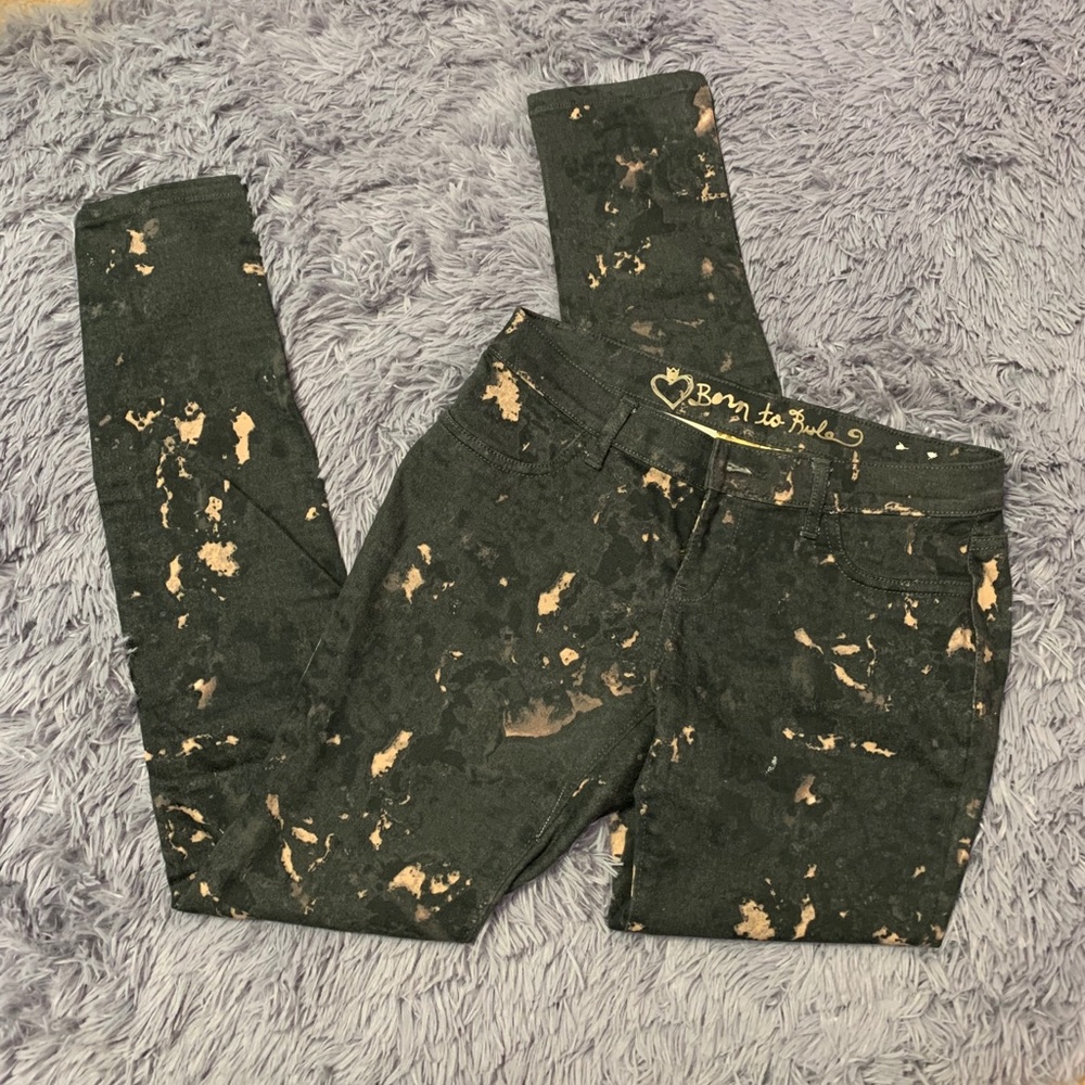 👑Princess Vera Wang👑 bleached jeggings